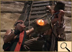 Indiana Jones and the Temple of Doom - Goofs